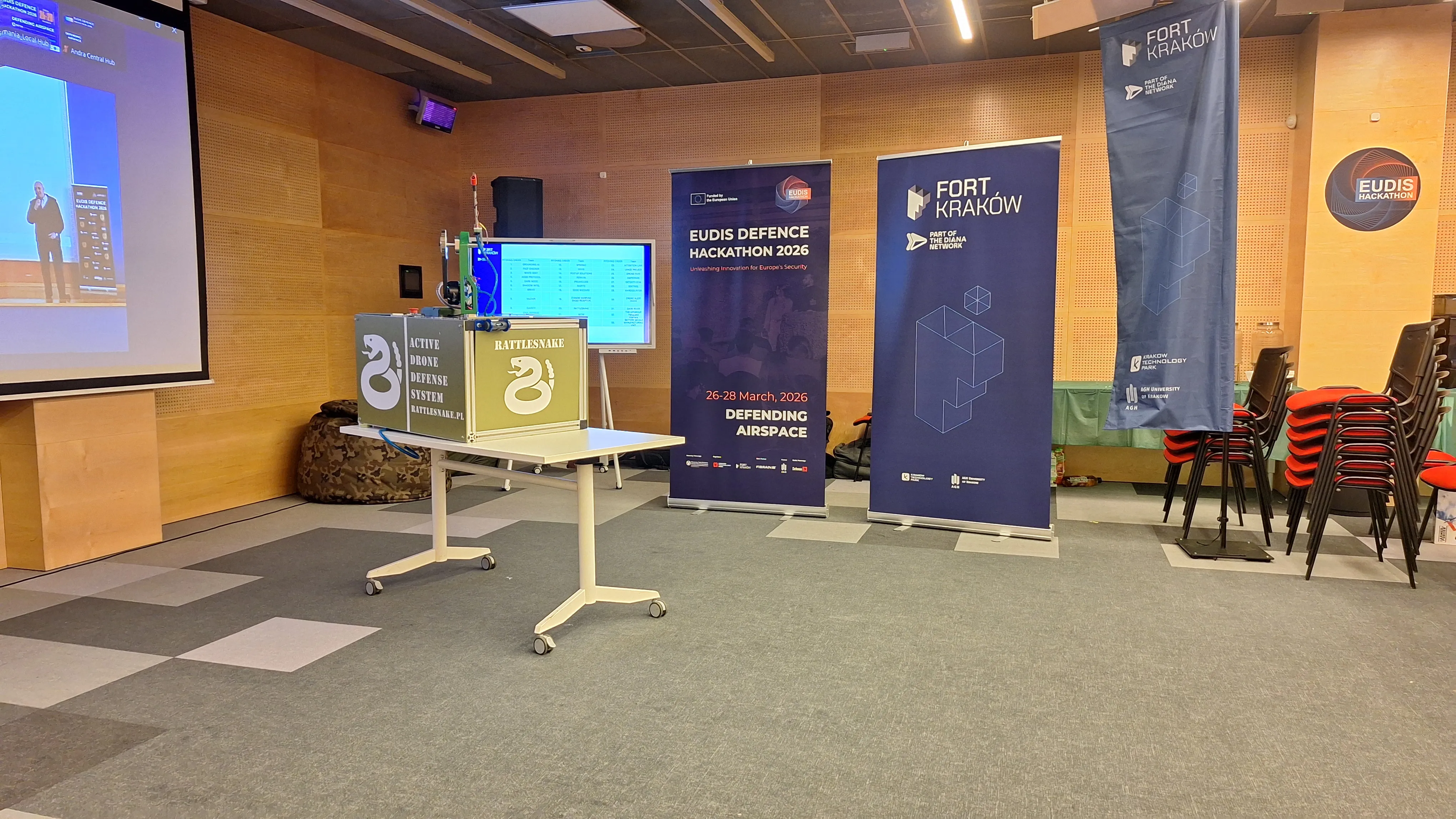 Rattlesnake at EUDIS 2026 in Kraków